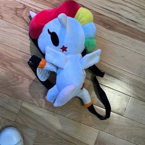 Original squish, mellow, neon star, unicorn backpack